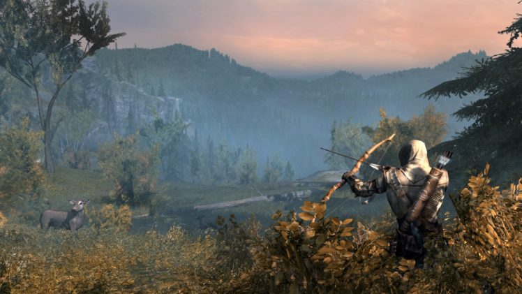 bow, Hunting, Archery, Archer, Bow, Arrow, Hunting, Weapon, Assassins, Creed HD Wallpaper Desktop Background