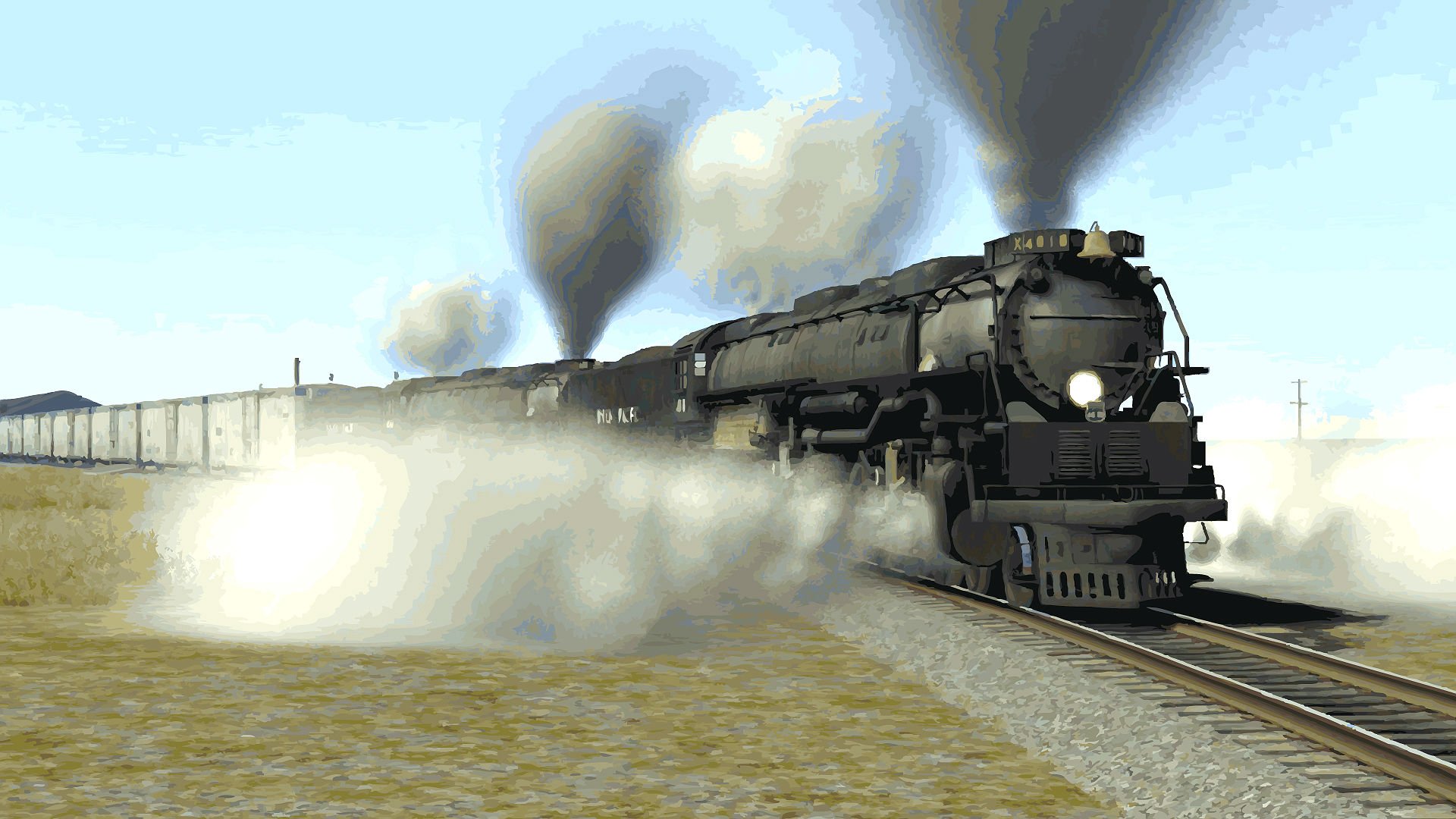 train simulator, Locomotive, Train, Simulator, Railroad,  6 Wallpaper