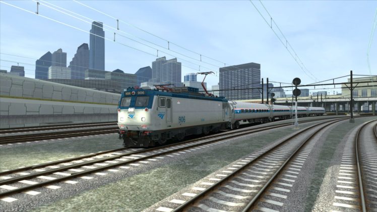 train simulator, Locomotive, Train, Simulator, Railroad,  20 HD Wallpaper Desktop Background