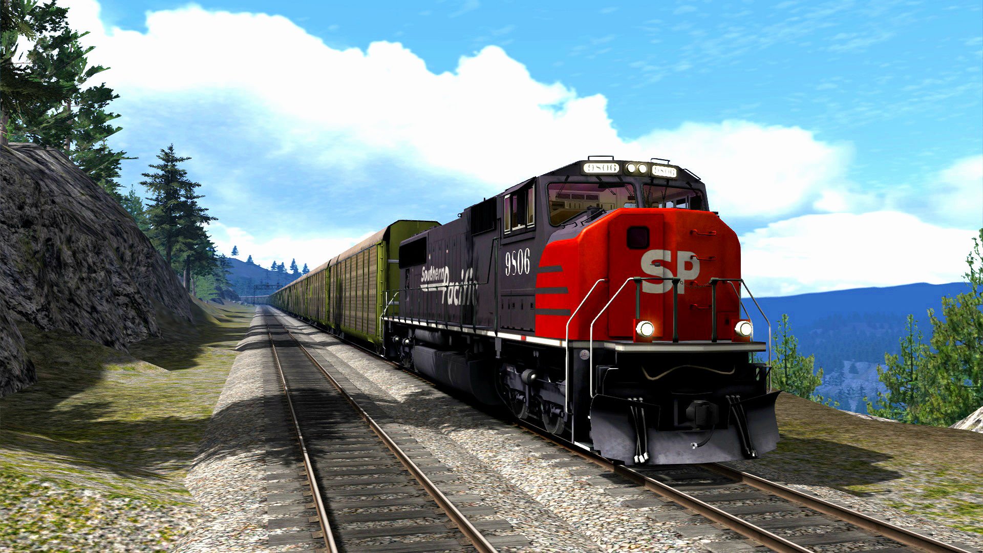 train simulator, Locomotive, Train, Simulator, Railroad,  24 Wallpaper