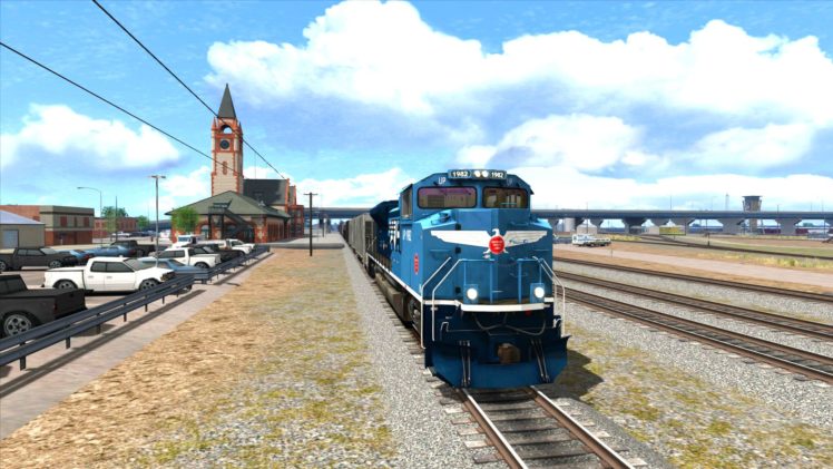 train simulator, Locomotive, Train, Simulator, Railroad,  26 HD Wallpaper Desktop Background