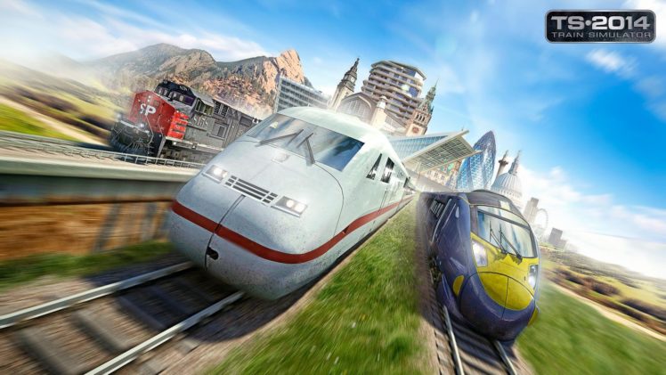 train simulator, Locomotive, Train, Simulator, Railroad,  78 HD Wallpaper Desktop Background