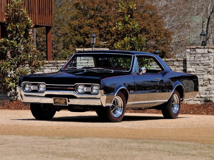1967, Oldsmobile, Cutlass, 442, W30, Holiday, Coupe,  3817 , Classic, Muscle, Te HD Wallpaper Desktop Background