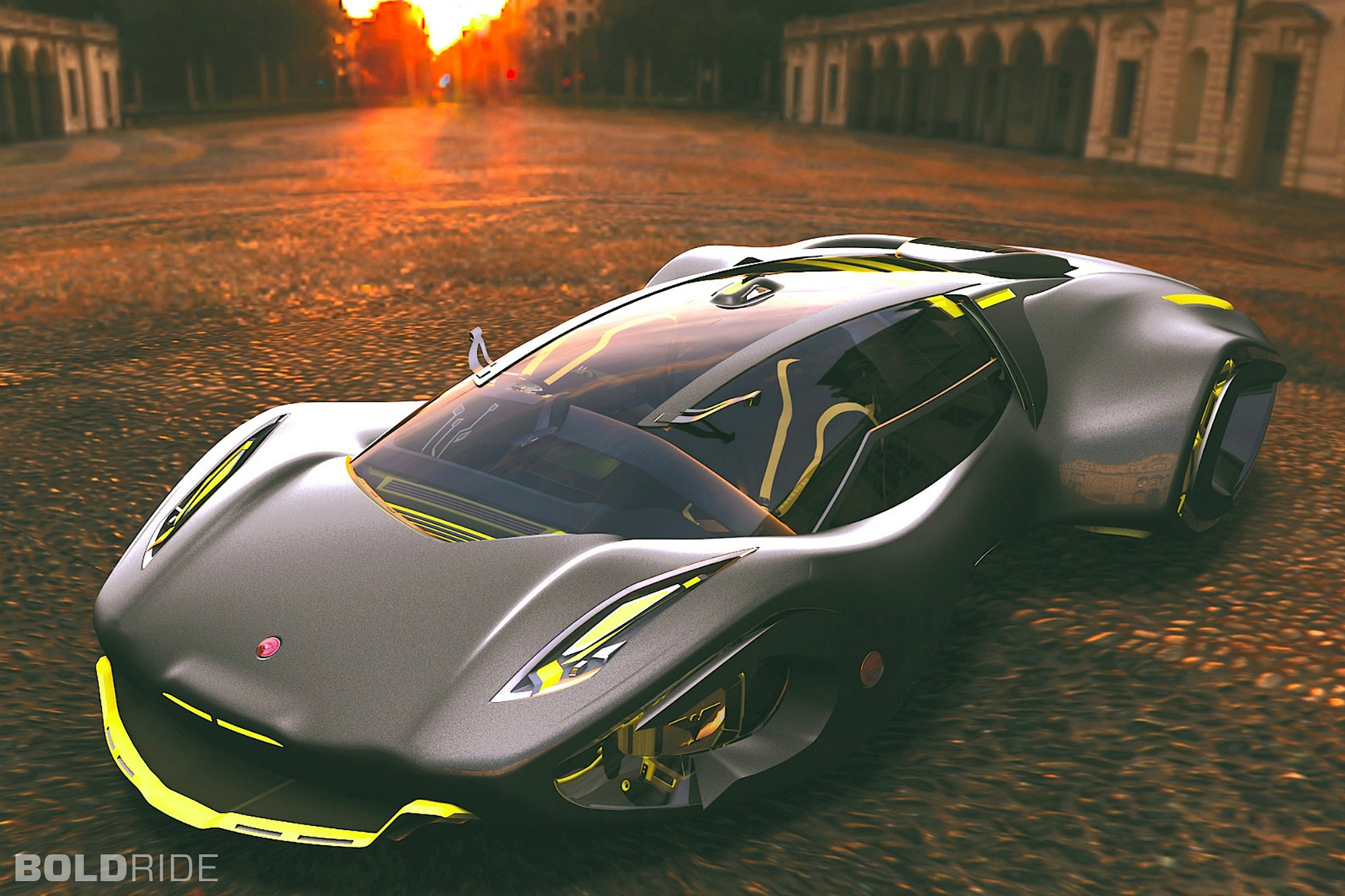 2030, Bizzarrini, Veleno, Concept, By, Borys, Dabrowski, Supercar Wallpaper