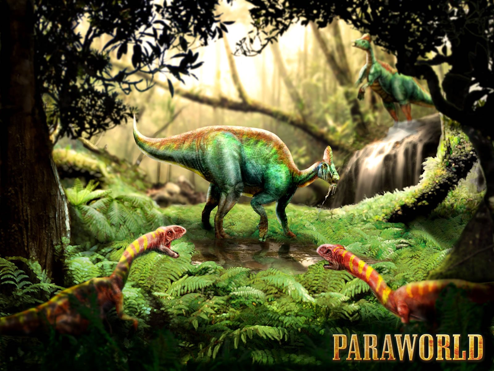 paraworld, Strategy, Fantasy, Prehistoric, Dinosaur, Adventure Wallpaper