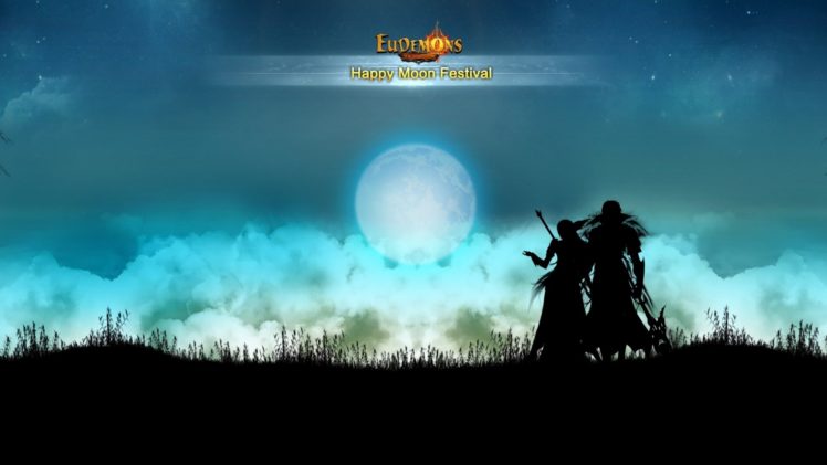 eudemons, Online, Mmo, Rpg, Fantasy, Moon, Autumn HD Wallpaper Desktop Background