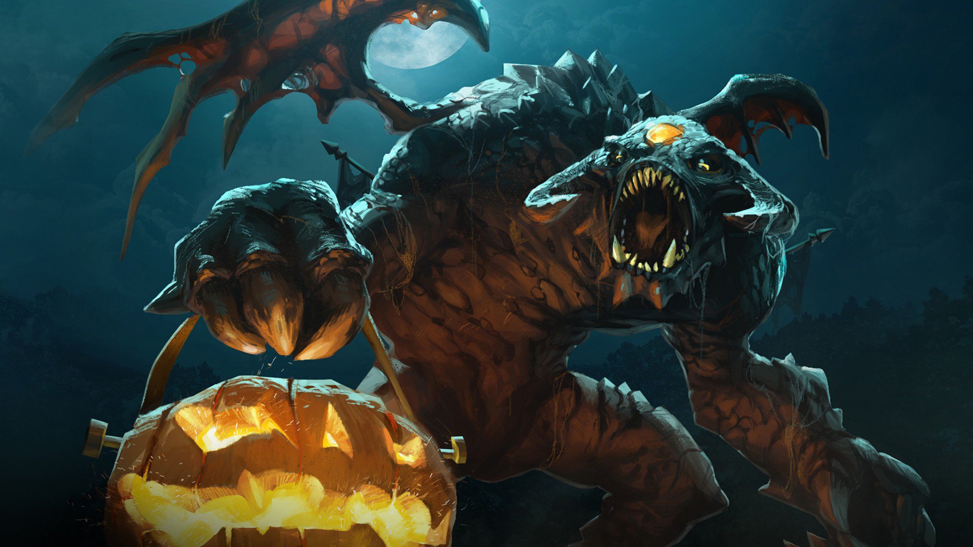 halloween, Fota, Monster, Fantasy Wallpaper