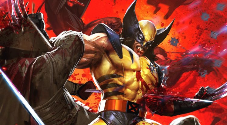 battle, Heroes, Comics, Wolverine, Fantasy, Warrior HD Wallpaper Desktop Background