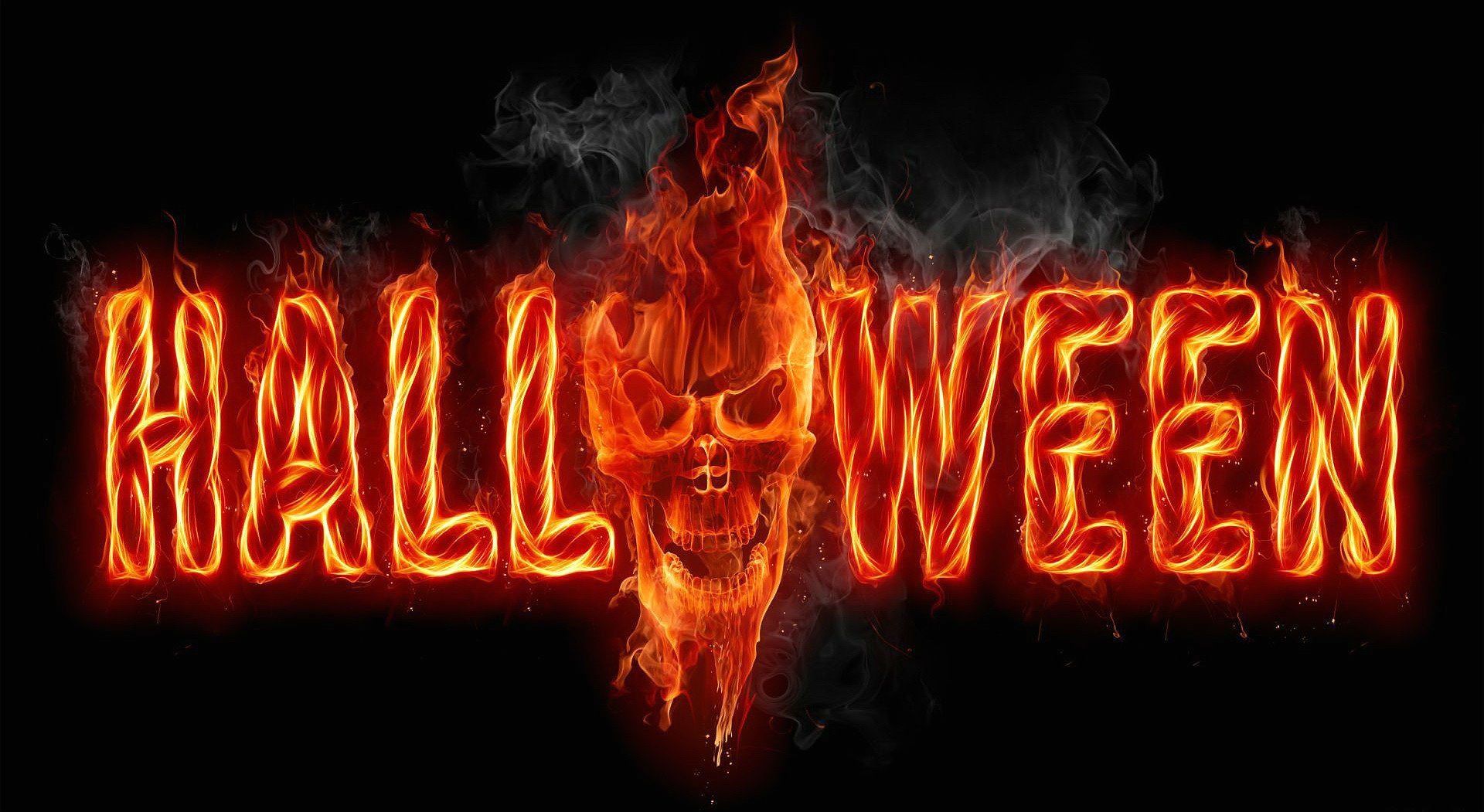halloween, Skull Wallpaper
