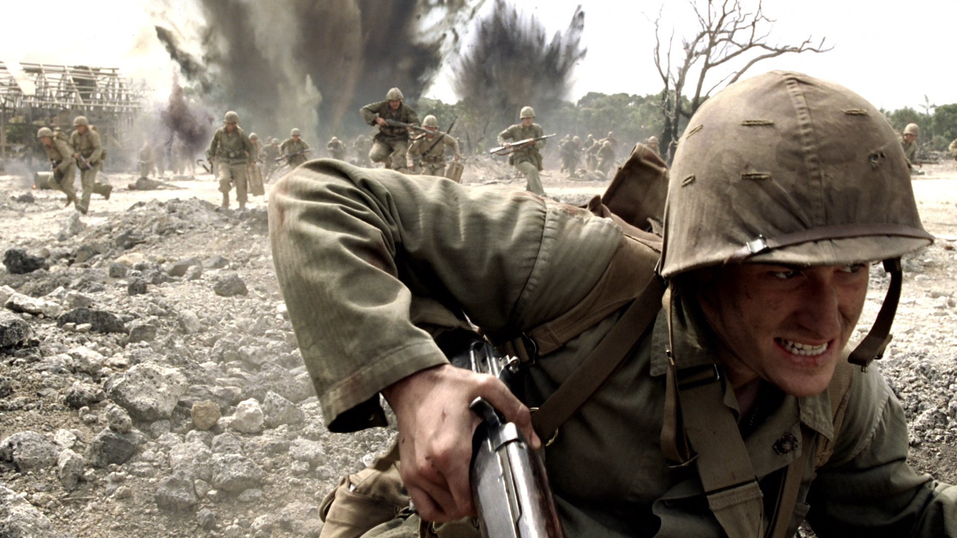 the, Pacific, Hbo, Series, Action, Adventure, Drama, Military, War, Wwll Wallpaper