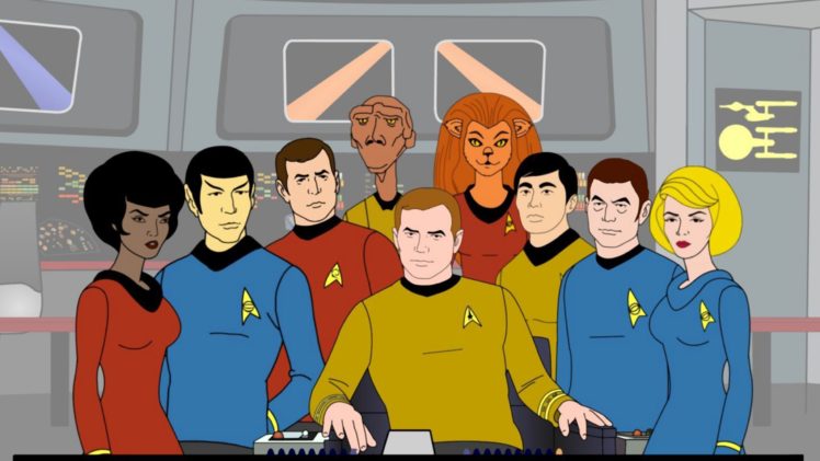 star, Trek , The, Animated, Series HD Wallpaper Desktop Background
