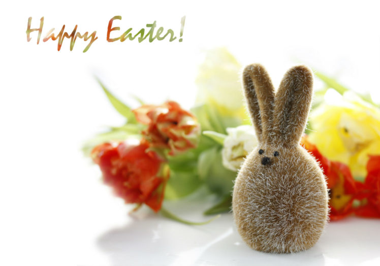 holidays, Easter, Rabbit HD Wallpaper Desktop Background