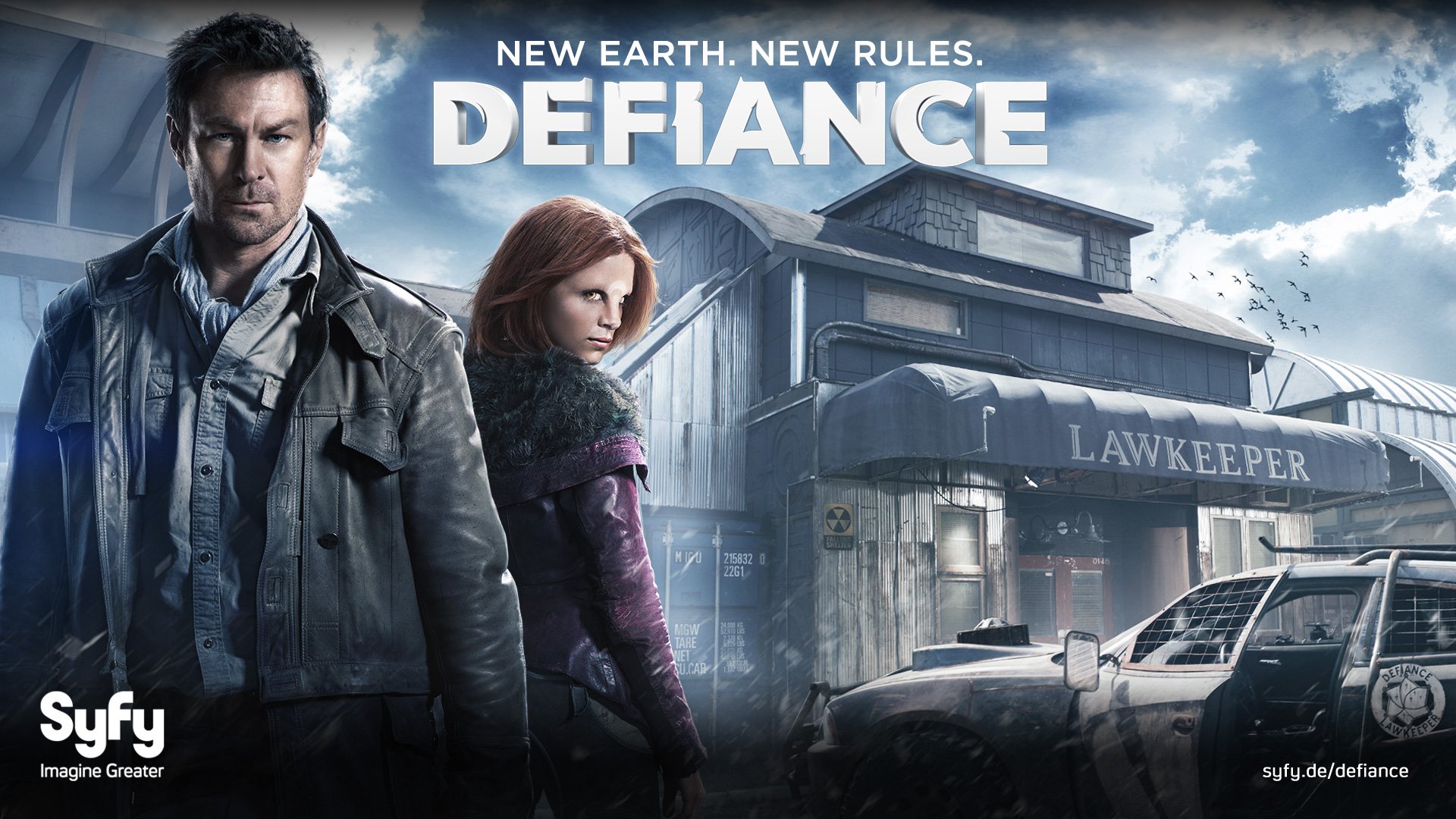 defiance, Series, Action, Drama, Sci fi, Alien Wallpaper