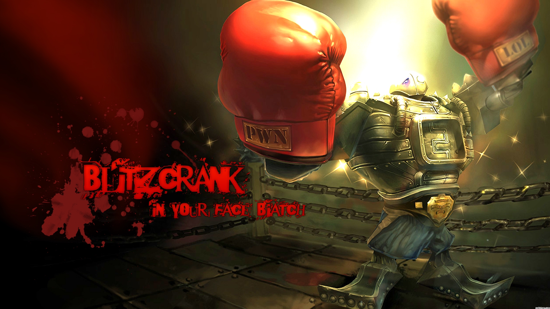 league, Of, Legends, Blitzcrank, Boxing, Gloves, Boxing, Robot, Sports Wallpaper