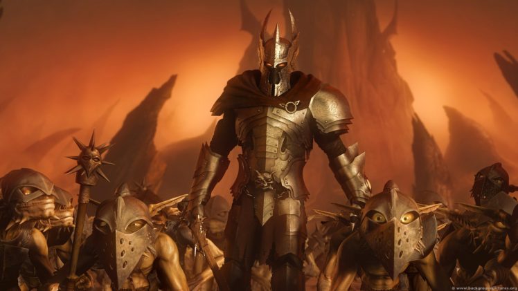 overlord, Fantasy, Warrior, Armor, Weapons HD Wallpaper Desktop Background