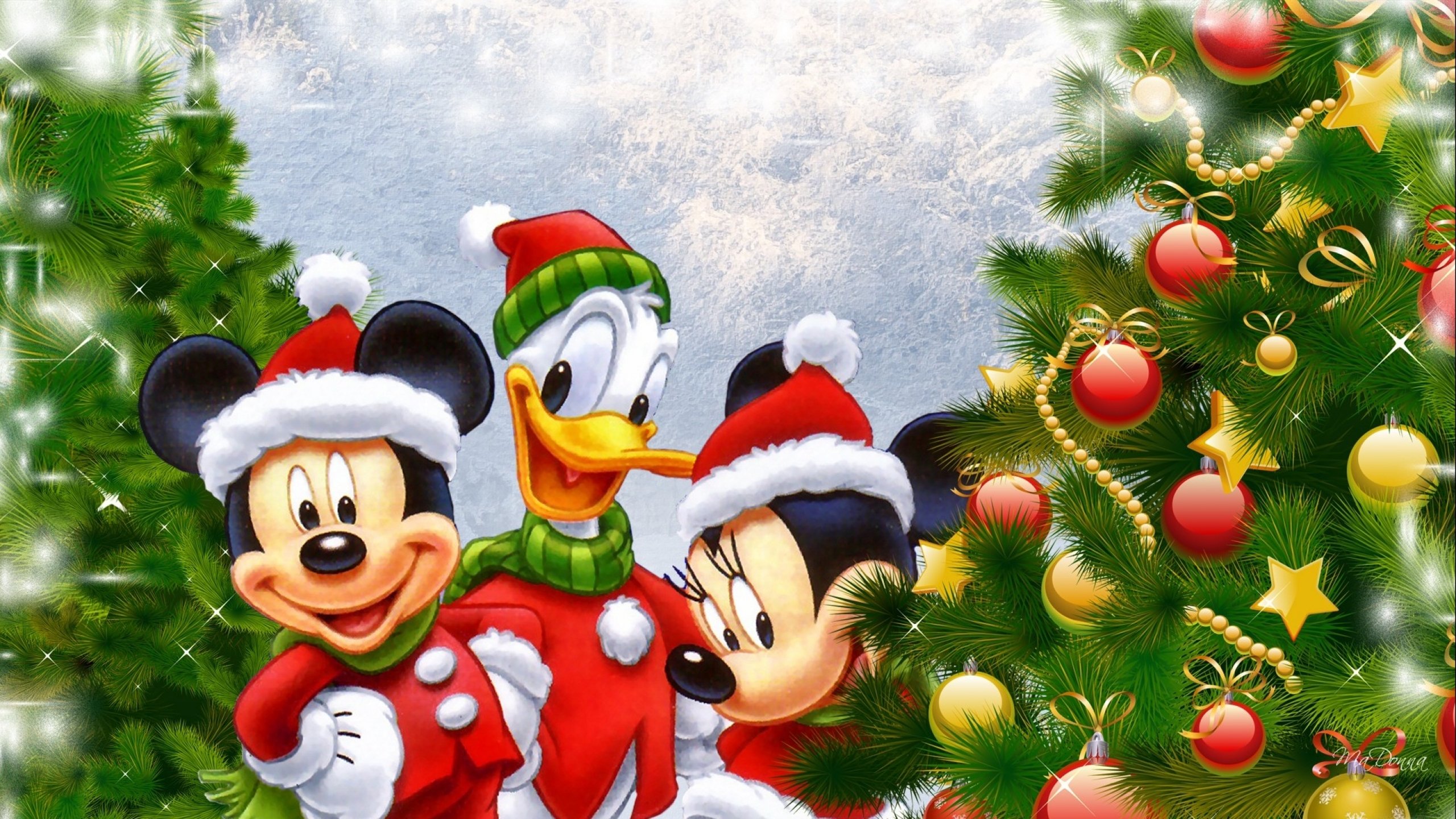 christmas, Holiday, Disney Wallpaper