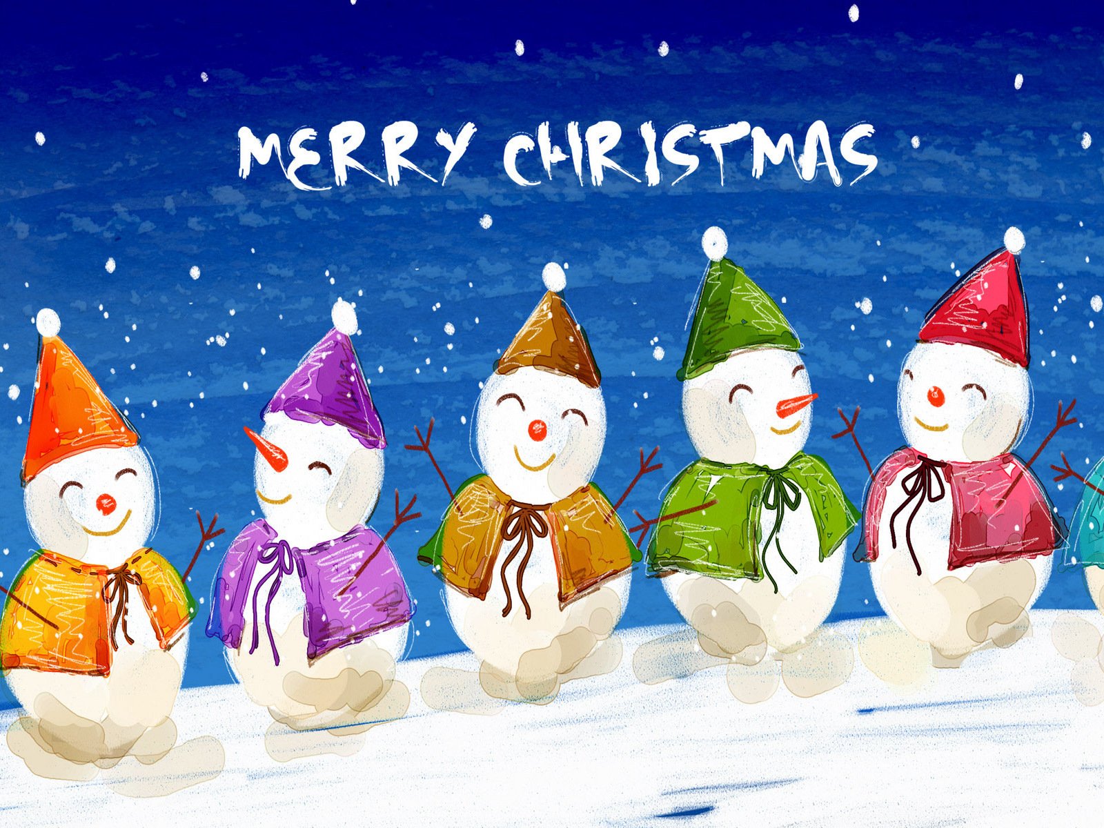 merry, Christmas, Holiday, Vacation, Gifts, Tree, Happy, Beautiful, Santa, Snowman, Lights Wallpaper
