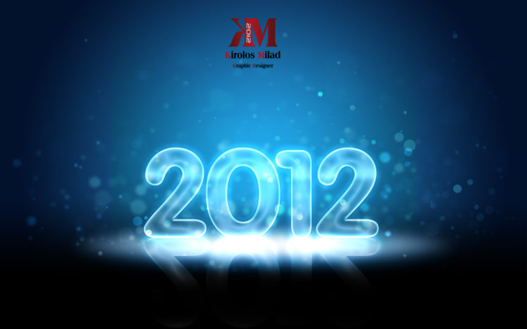 2012, Glowing HD Wallpaper Desktop Background