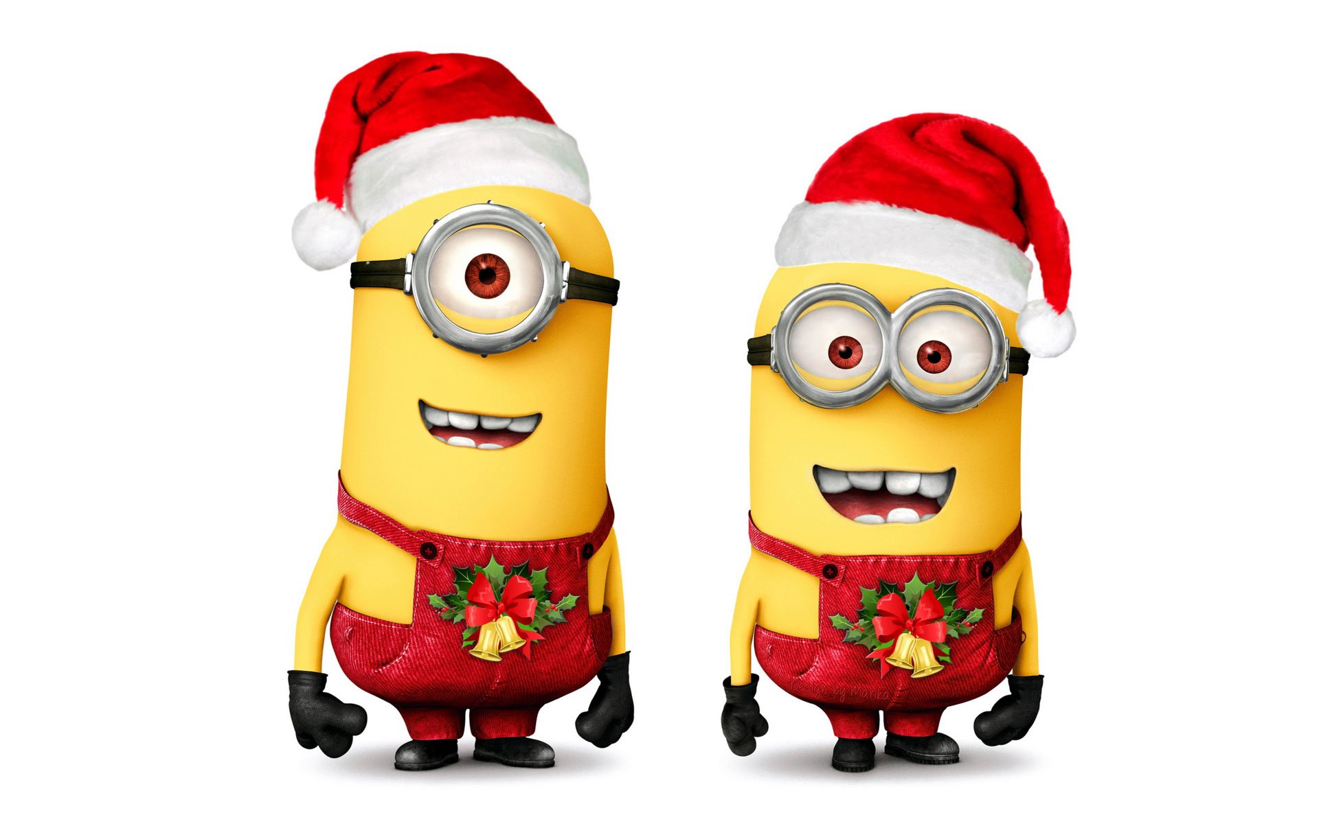 christmas, Holiday, Minions Wallpaper