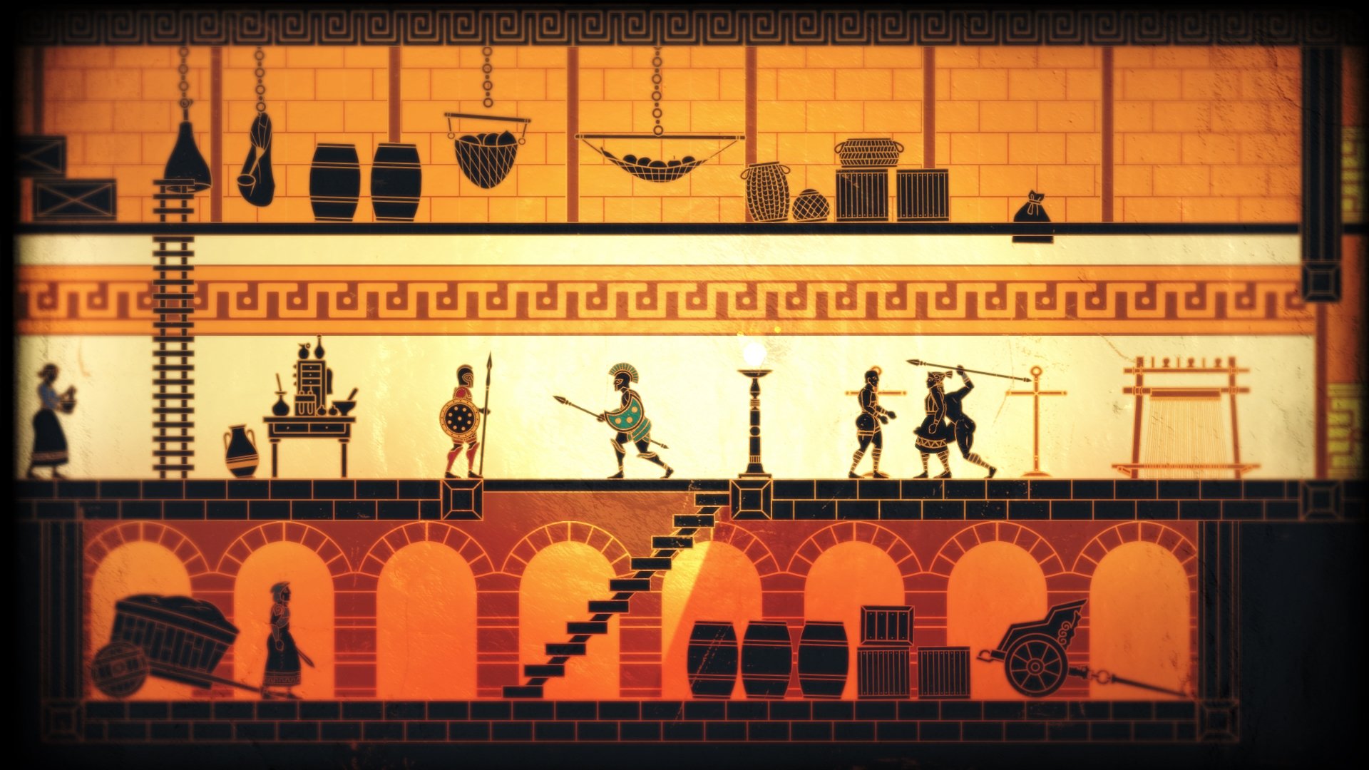 apotheon, Action, Puzzle, Adventure, Stealth, Rpg, Fantasy Wallpaper