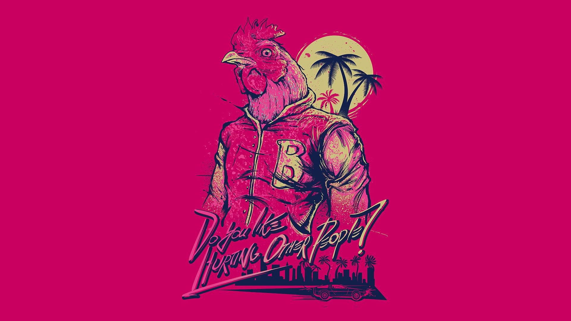 hotline miami, Action, Shooter, Fighting, Hotline, Miami, Payday Wallpaper