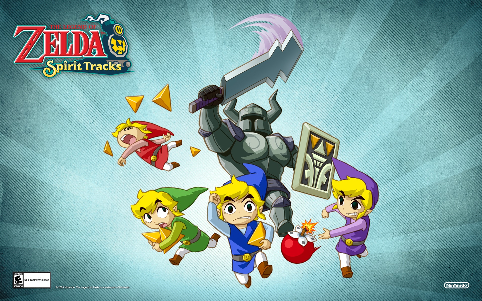 legend, Of, Zelda, Spirit, Tracks Wallpaper