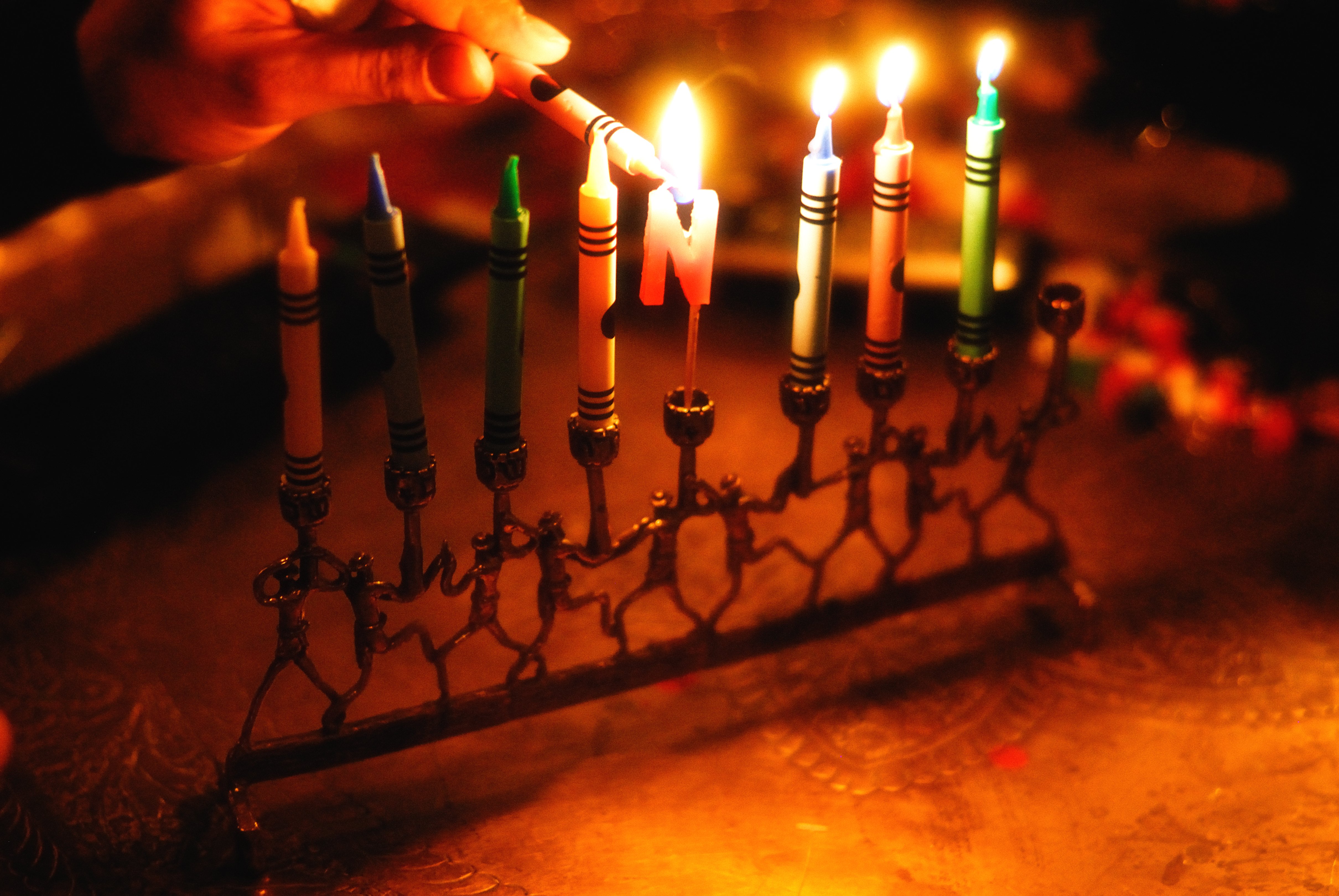 hanukkah, Jewish, Festival, Holiday, Candelabrum, Candle, Menorah, Hanukiah, Chanukah Wallpaper