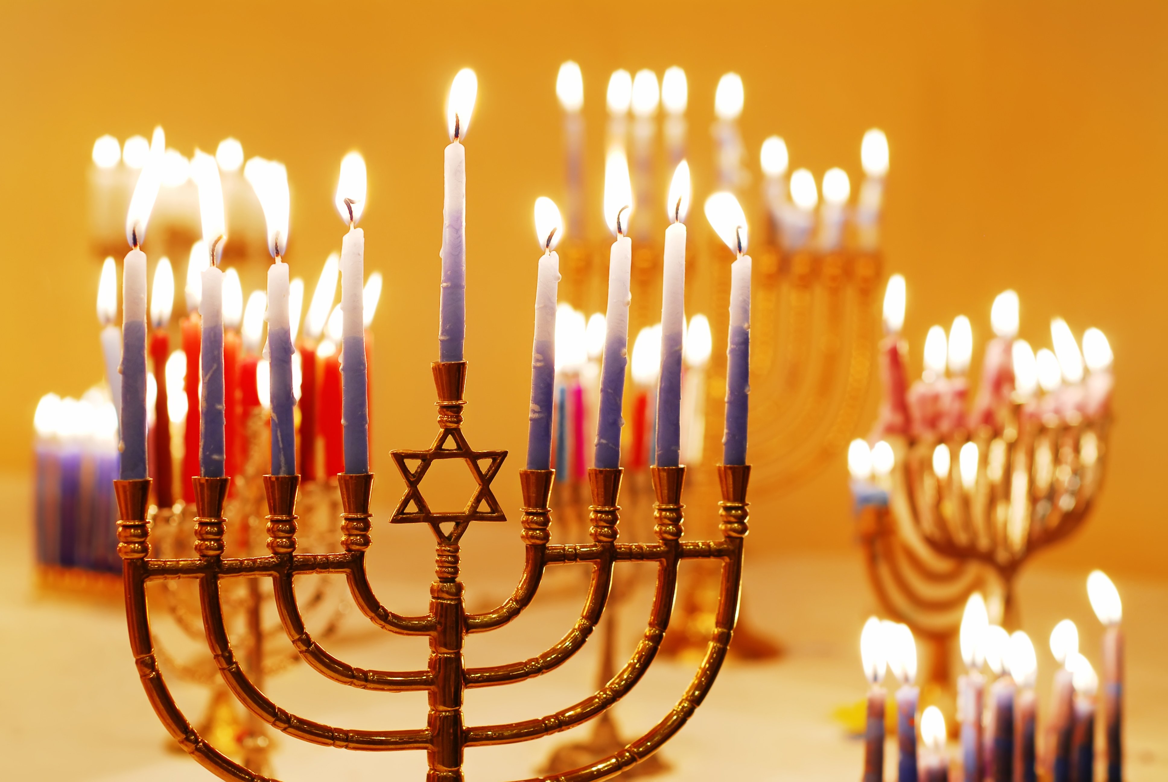 hanukkah, Jewish, Festival, Holiday, Candelabrum, Candle, Menorah, Hanukiah, Chanukah Wallpaper