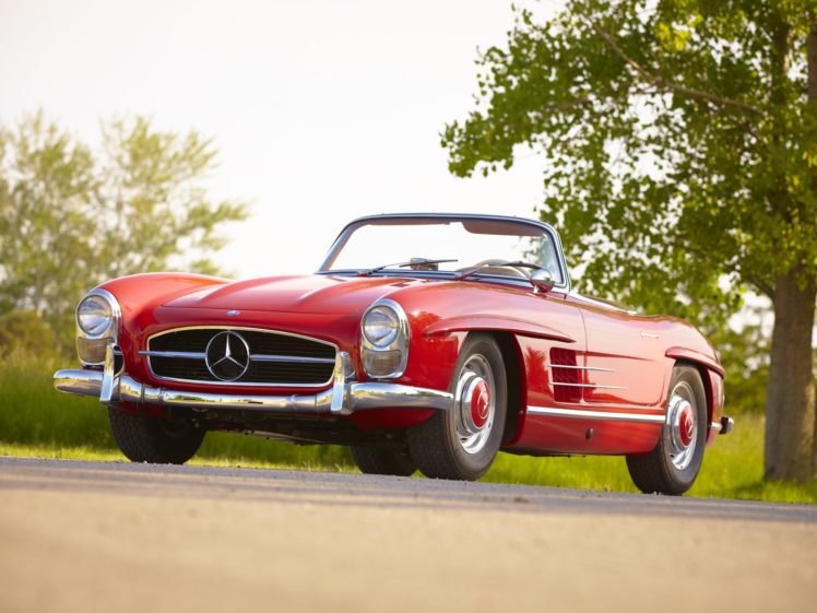 1957 63, Mercedes, Benz, 300sl, Us spec, W198,  ii, W198, 300 HD Wallpaper Desktop Background