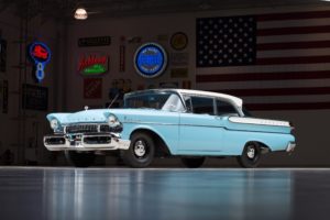 1957, Mercury, Monterey, 2 door, Sedan, 64a, Retro