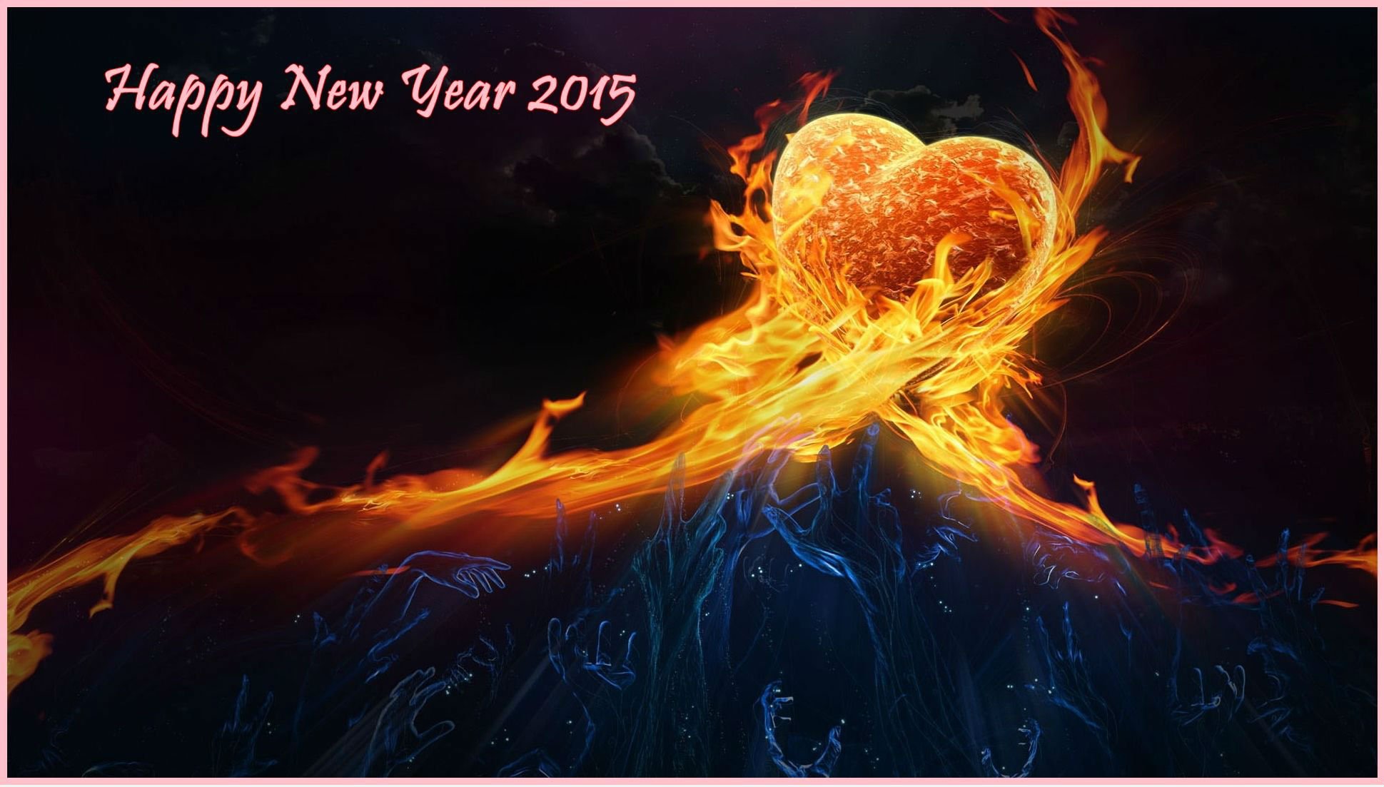 new, Year, 2015, Holiday Wallpaper