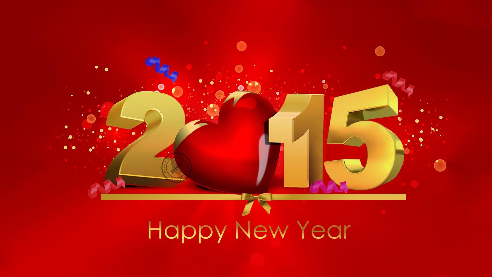 new, Year, 2015, Holiday Wallpaper