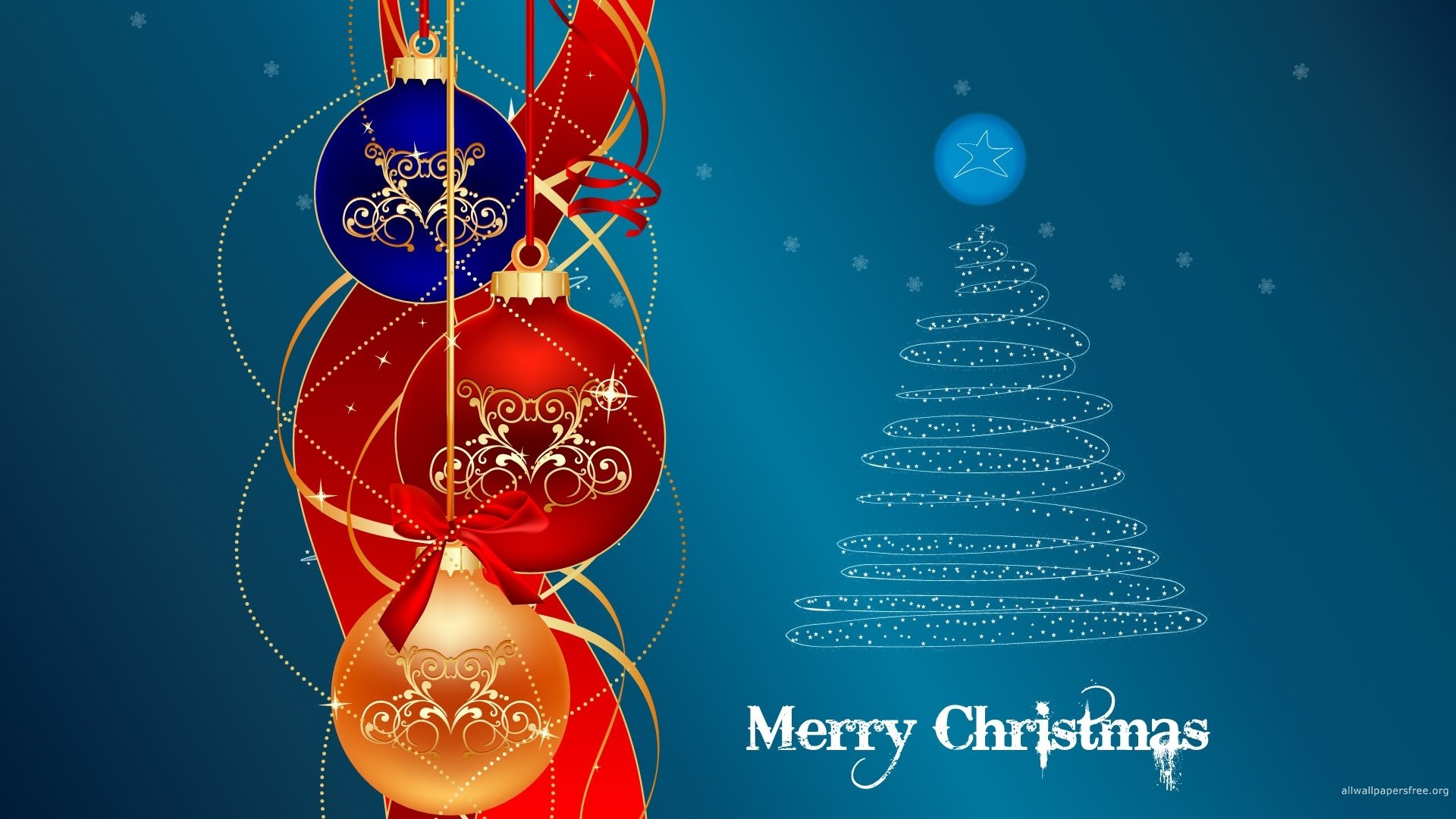 merry, Christmas, Holiday, Winter, Snow, Beautiful, Tree, Gift, Santa Wallpaper