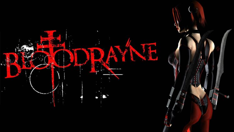 bloodrayne, Action, Adventure, Fantasy, Vampire, Dark, Fighting, Warrior, Sexy, Horror, Blood HD Wallpaper Desktop Background