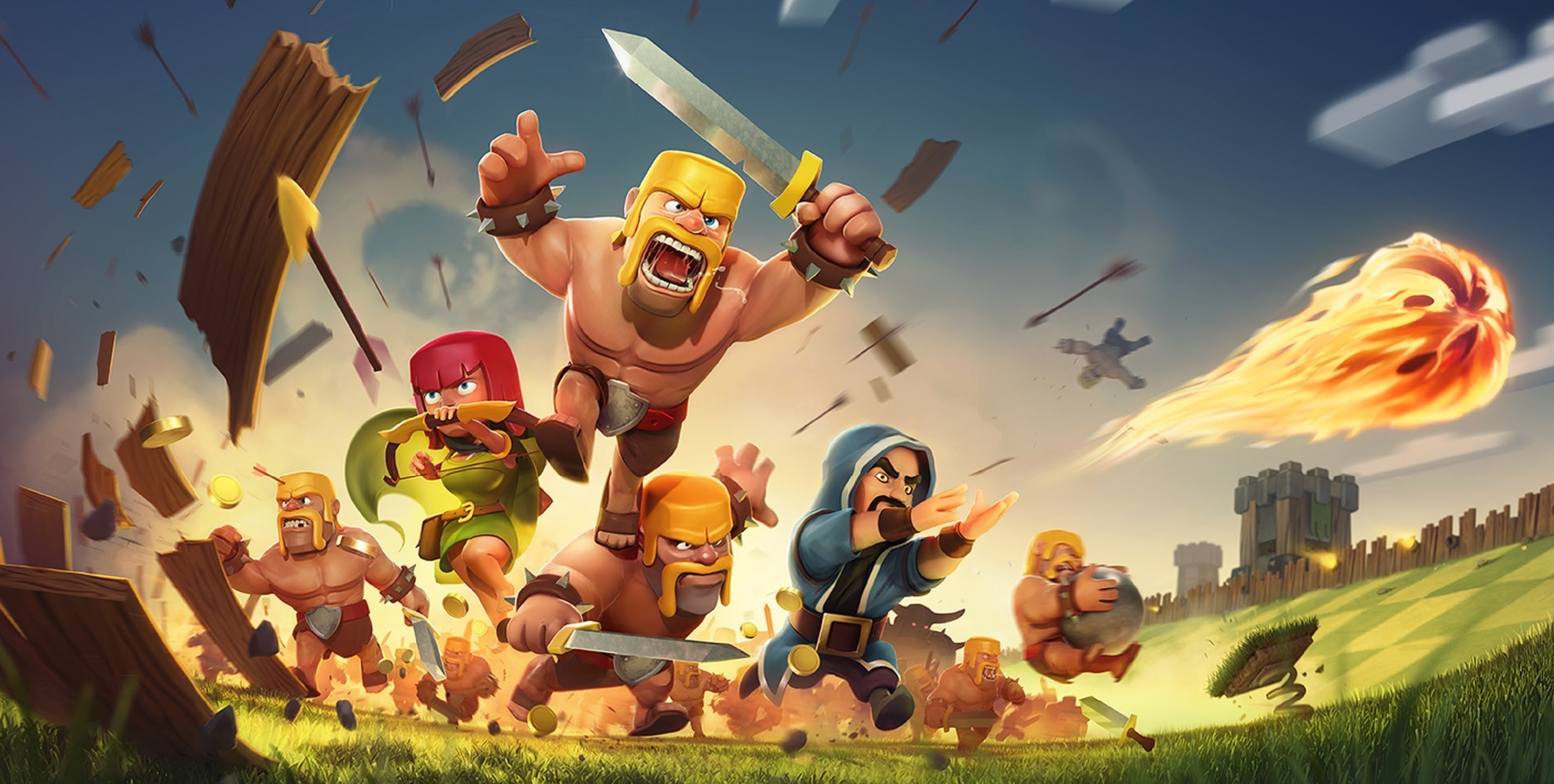 clash, Of, Clans, Fantasy, Fighting, Family, Action, Adventure, Strategy, 1clashclans, Warrior Wallpaper