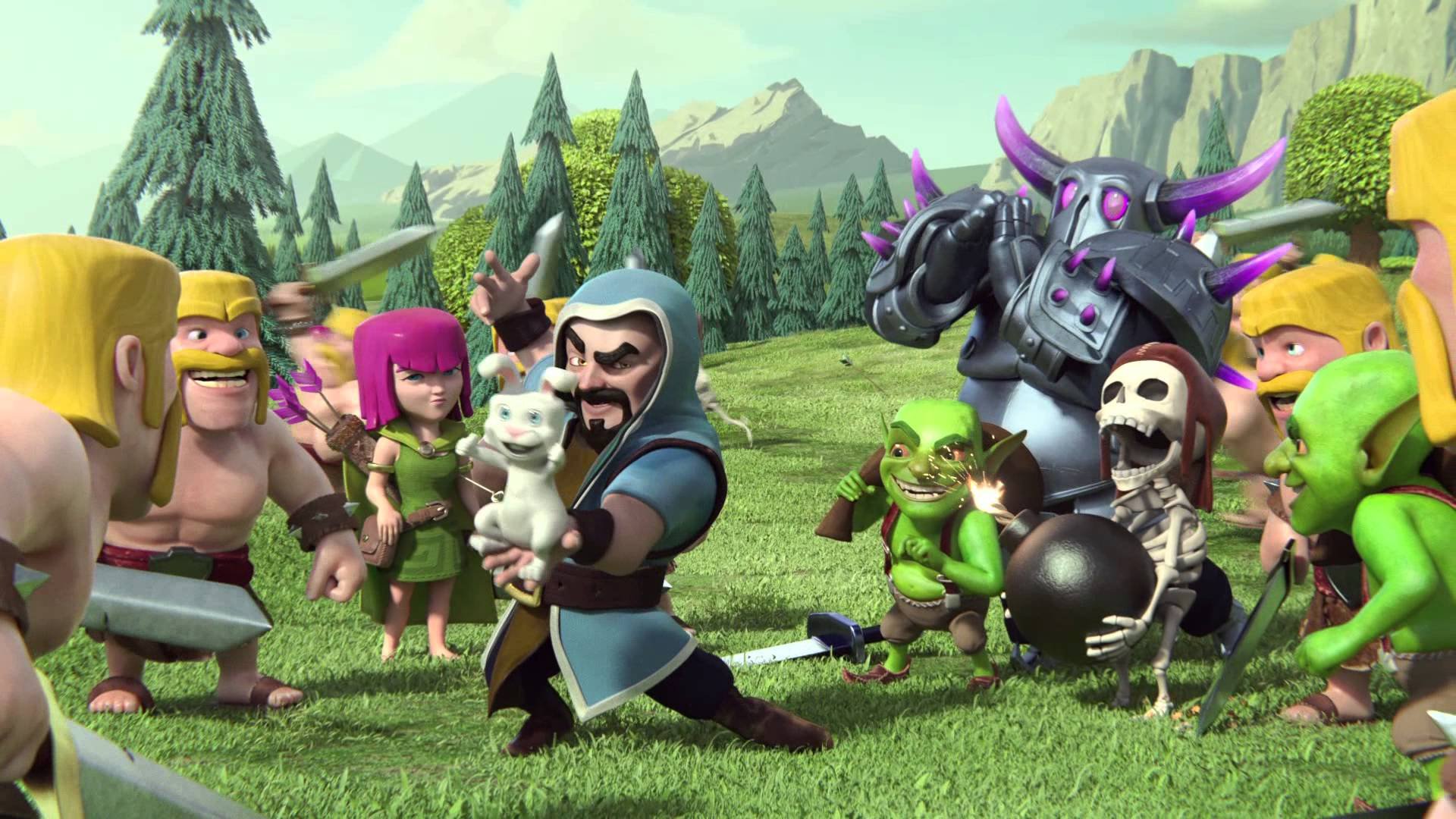 clash, Of, Clans, Fantasy, Fighting, Family, Action, Adventure, Strategy, 1clashclans Wallpaper