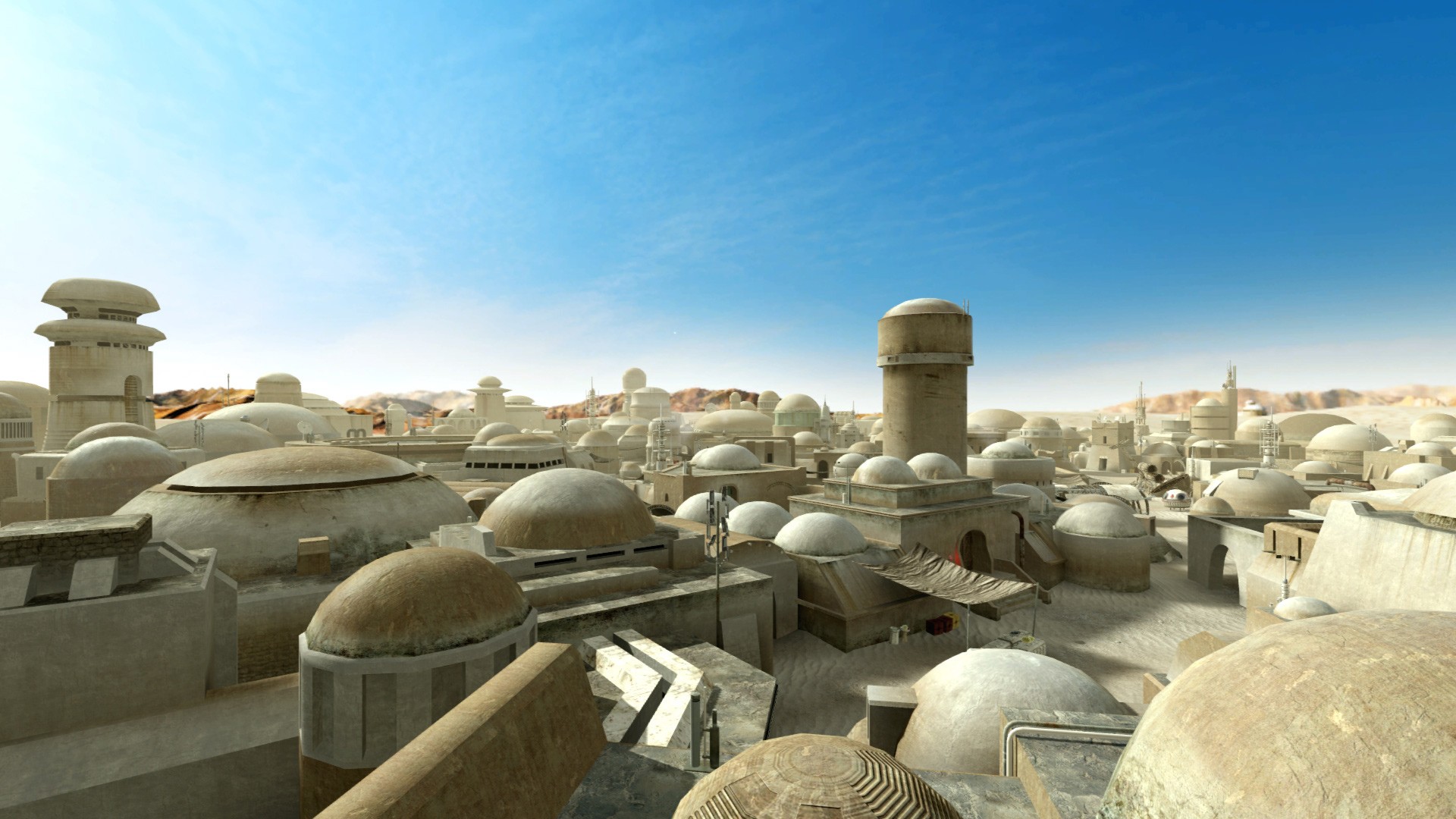 video, Games, Star, Wars, Sci fi, Cities Wallpaper