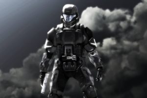 halo, 3, Odst, Shooter, Fps, Sci fi, Futuristic, Action, Fighting, War, 1odst, Warrior, Weapon, Gun