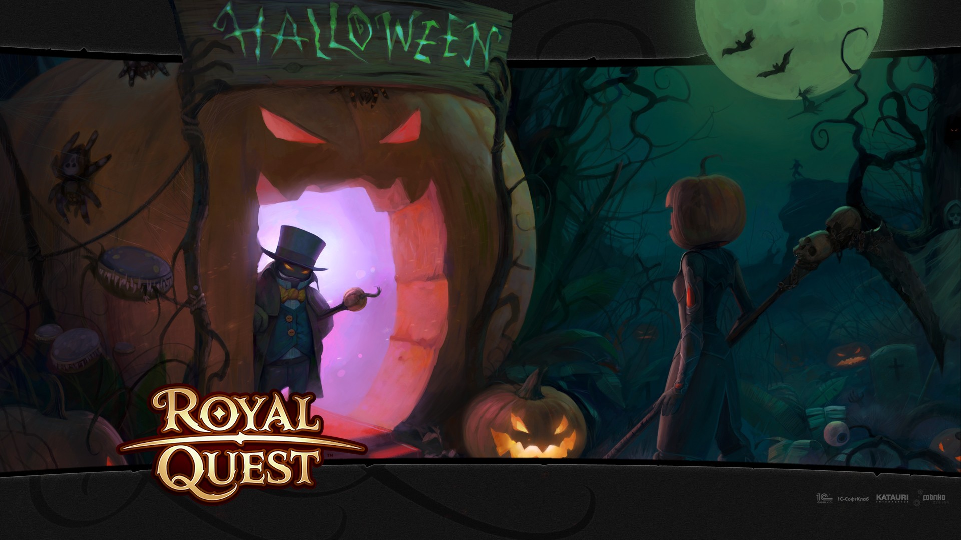 halloween, Royal, Quest Wallpaper