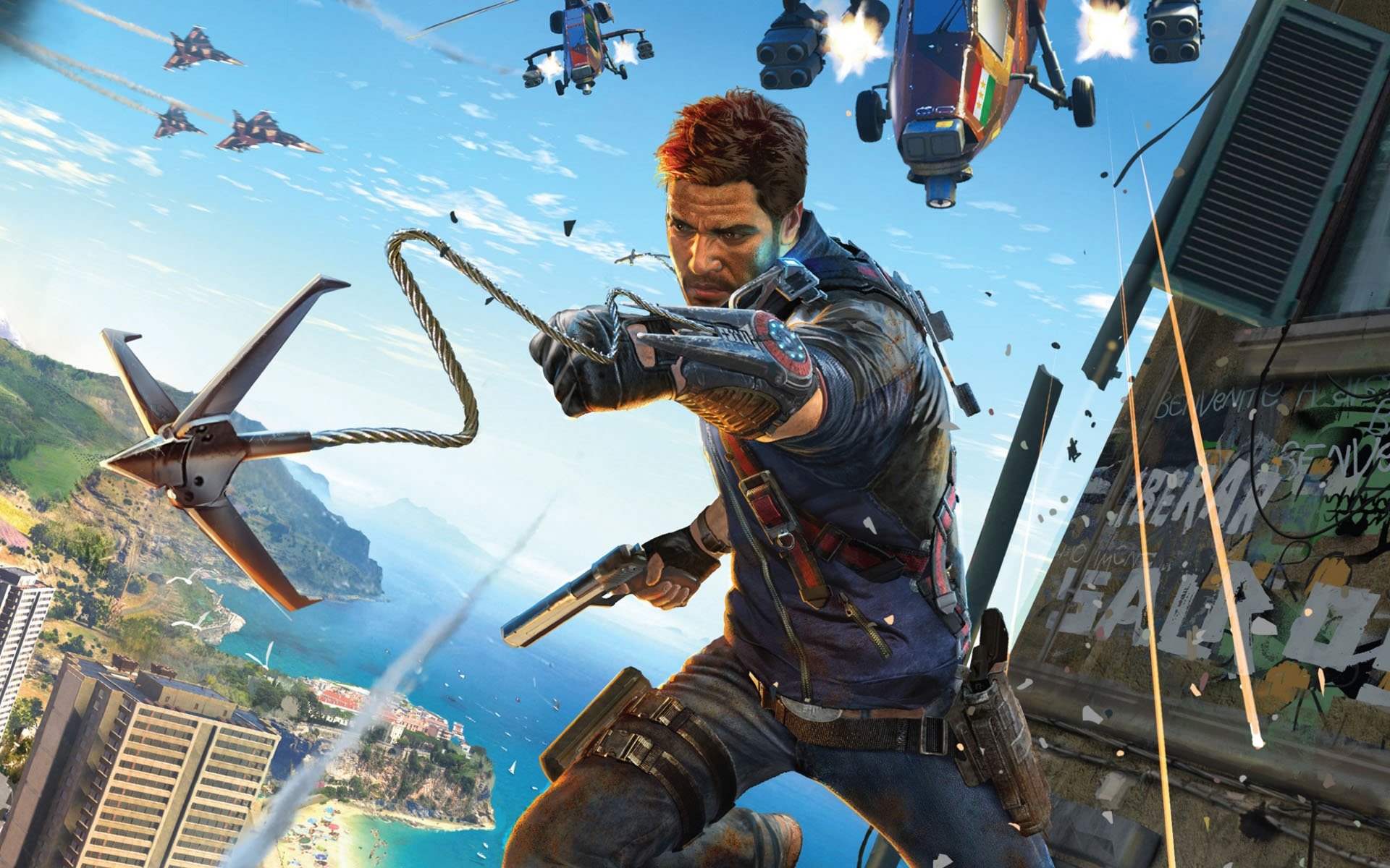 games,  , Just, Cause Wallpaper