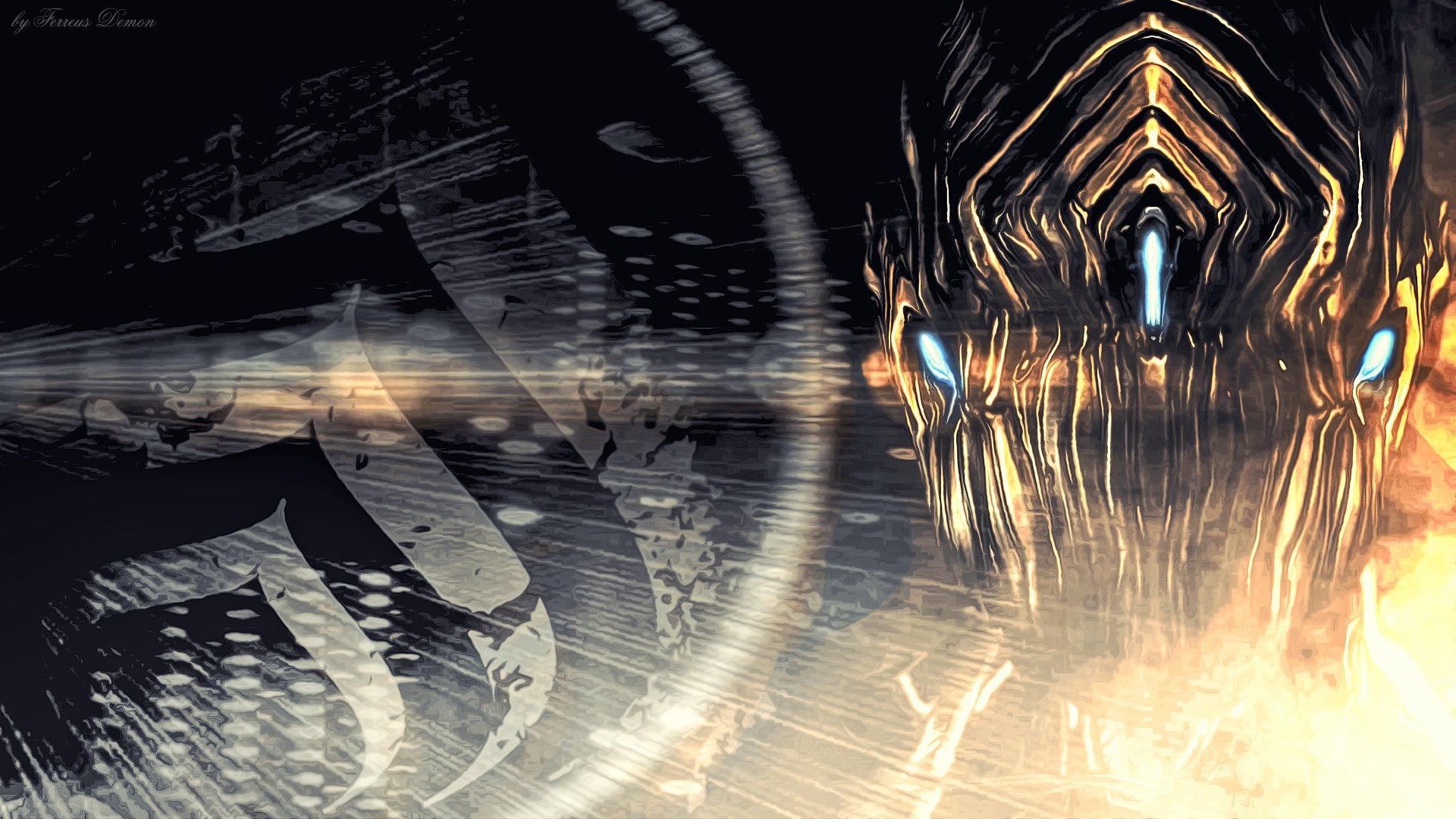 warframe, Warrior, Shooter, Robot, Cyborg, Online, Fighting, Sci fi Wallpaper