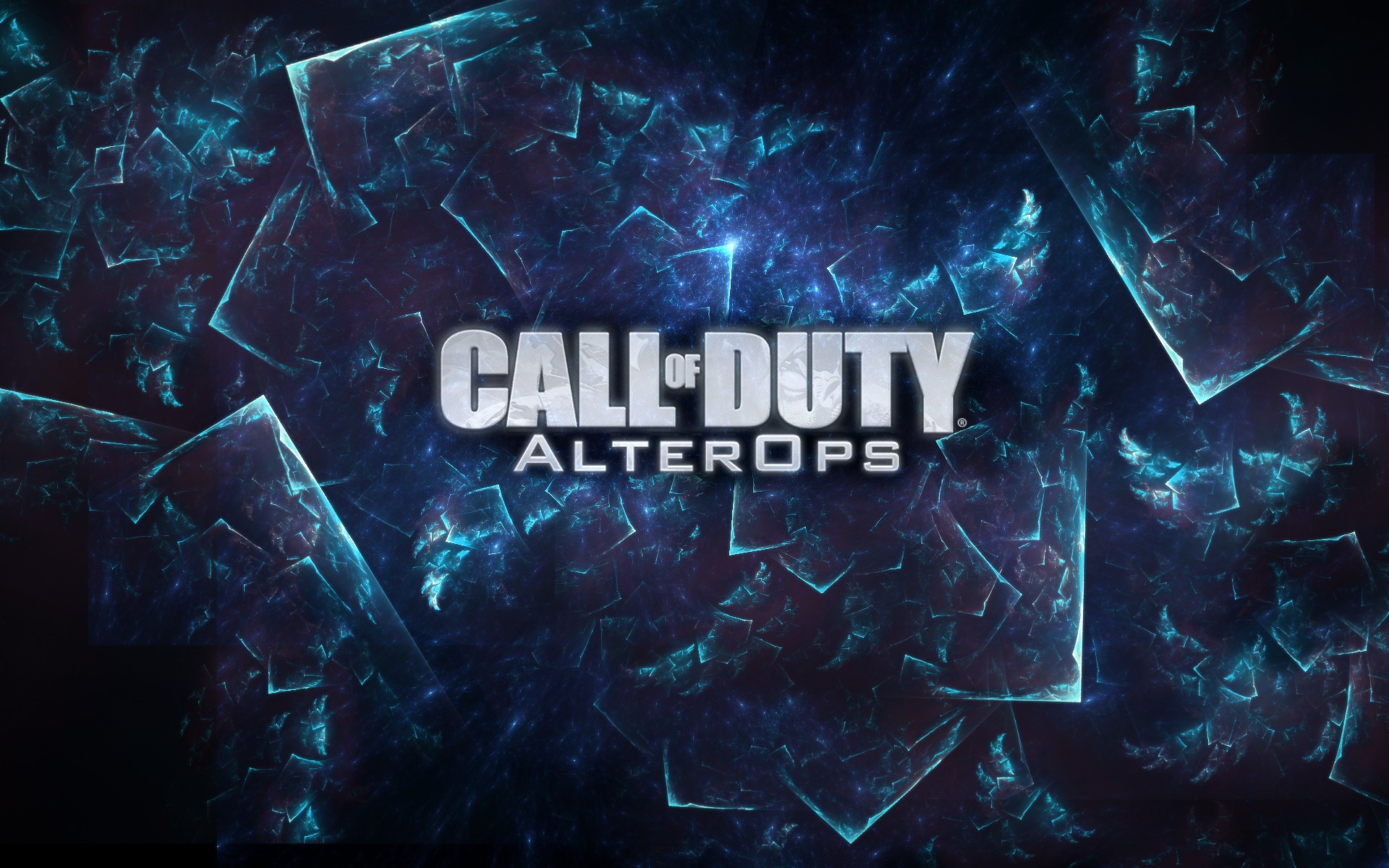 video, Games, Blue, Multicolor, Glass, Alteriwnet, Alterops, Call, Of, Duty , Black, Ops Wallpaper