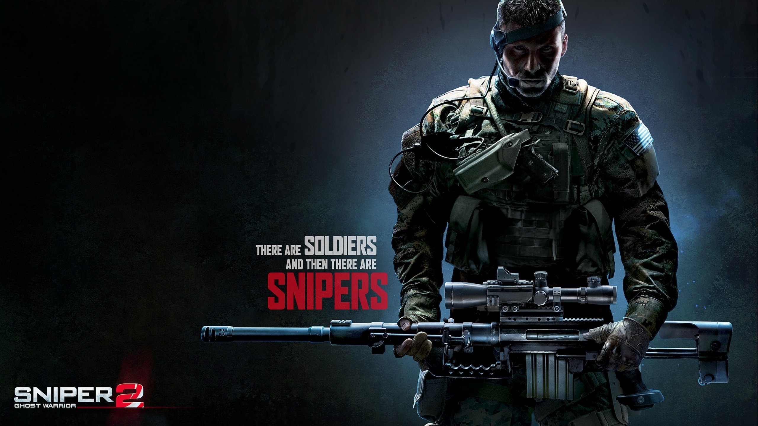 sniper, Ghost, Warrior, Tactical, Shooter, Stealth, Military, Action, 1sgw, Weapon, Gun, Poster Wallpaper