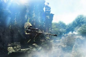 sniper, Ghost, Warrior, Tactical, Shooter, Stealth, Military, Action, 1sgw, Weapon, Gun