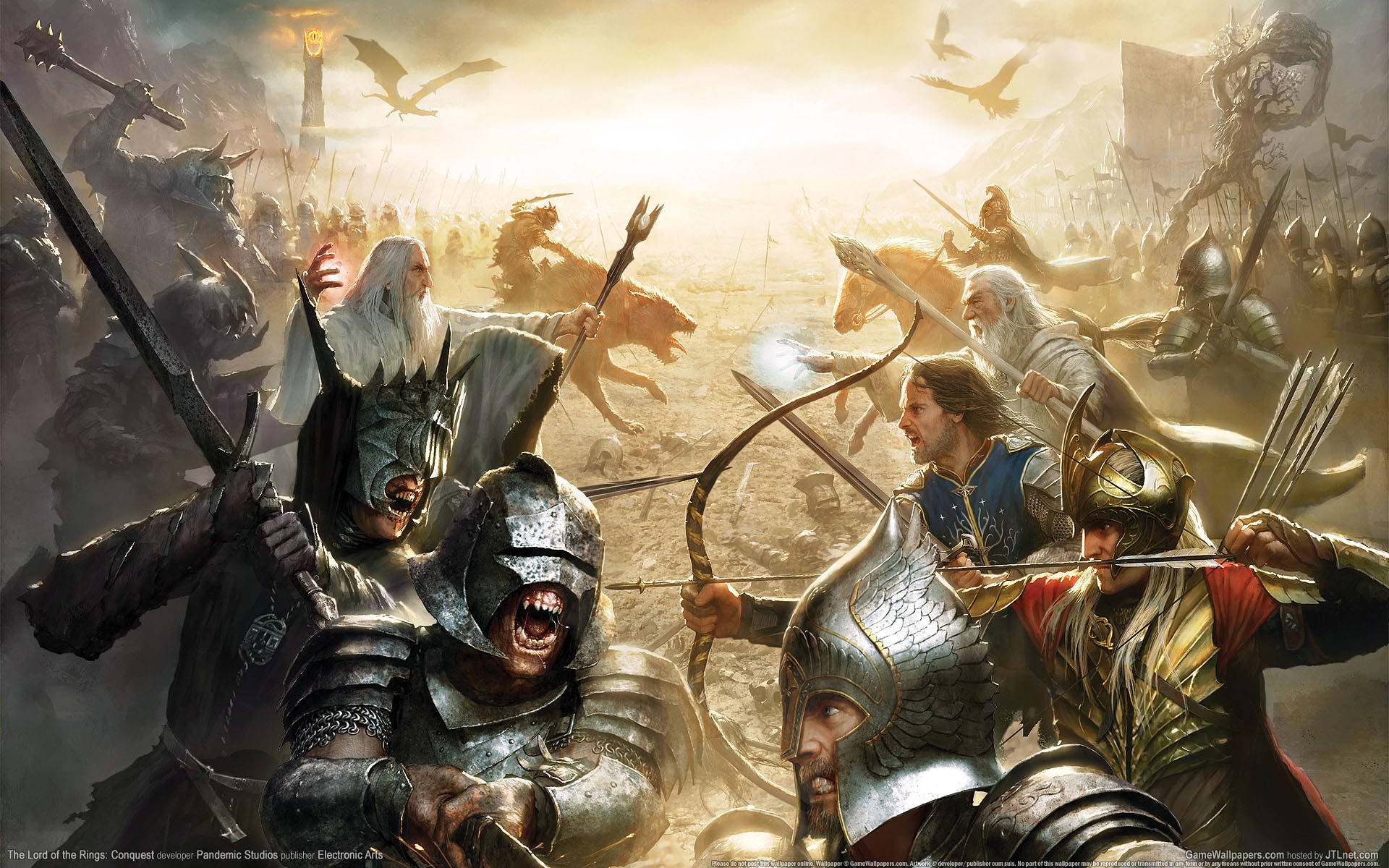 the, Lord, Of, The, Rings, Conquest Wallpaper