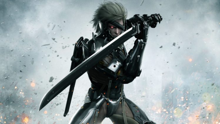 metal, Gear, Rising, Revengeance, Fighting, Cyborg, Robot, Warrior, Sci fi, 1mgrr, Action, Futuristic, Sword HD Wallpaper Desktop Background