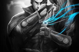 league, Of, Legends, Poster, Yasuo