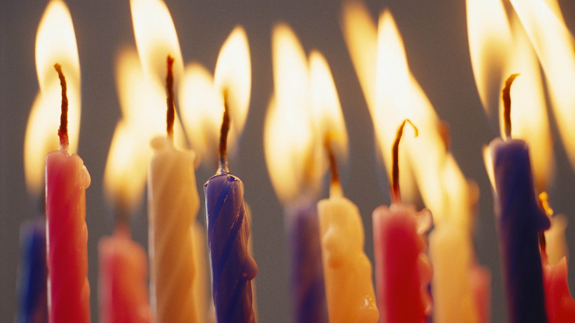 party, Birthdays, Candles Wallpaper