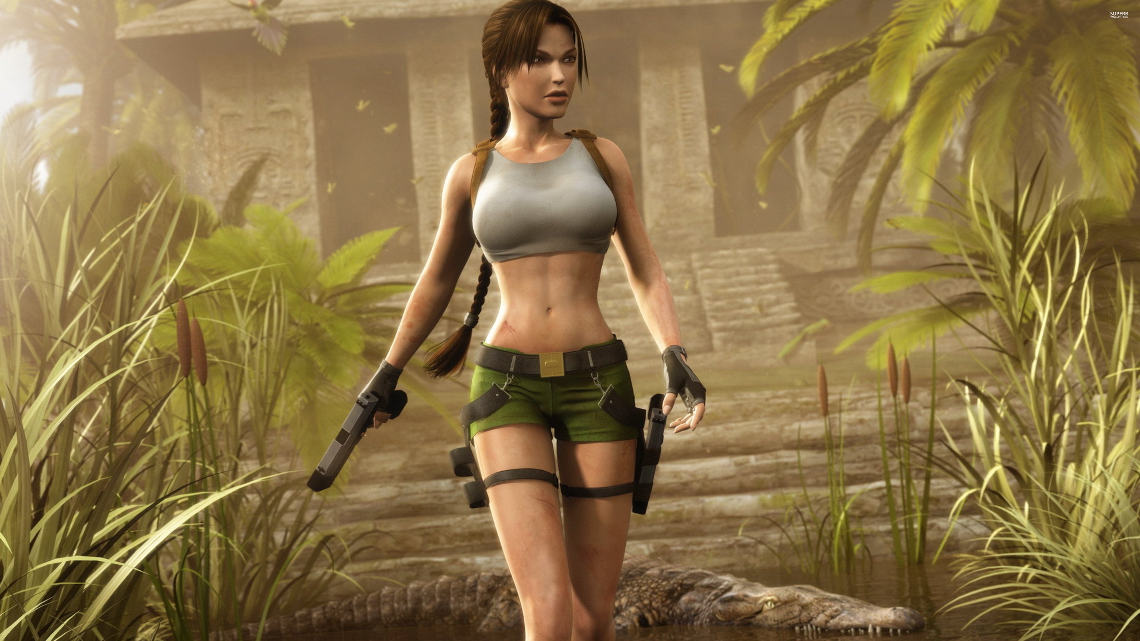 lara, Croft, Action, Adventure, Tomb, Raider, Platform, Fantasy, Girl, Girls, Warrior Wallpaper