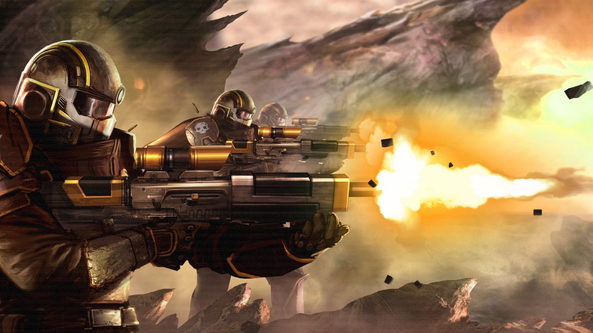 helldivers, Shooter, Sci fi, Action, Futuristic, Fighting, Tactical, 1hdrivers Wallpaper